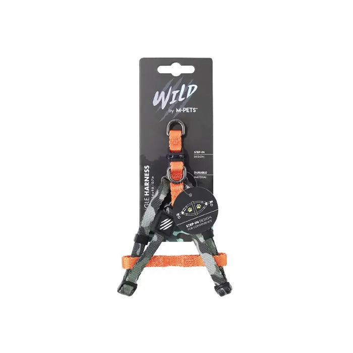 M-Pets Wild Jungle Dog Harness Durable Pet Vest X-Small