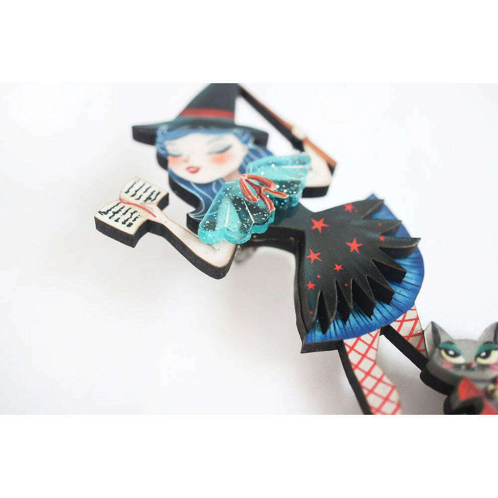 Witch Spell Brooch by Laliblue | PRE-ORDER SHIPS IN 2-3 WEEKS