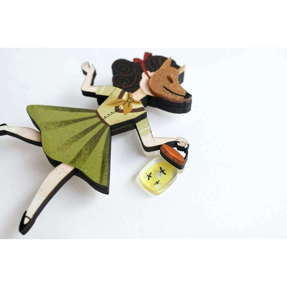 Wolf Scout Brooch by Laliblue | PRE-ORDER SHIPS IN 2-3 WEEKS