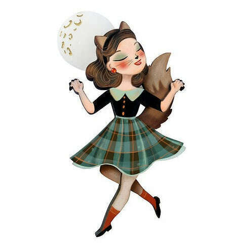 Wolf Woman Brooch by Laliblue | PRE-ORDER SHIPS IN 2-3 WEEKS