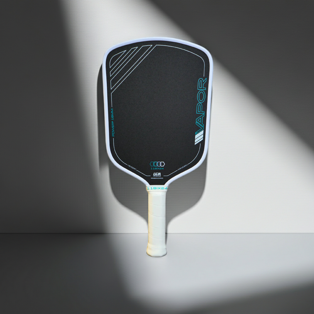 11SIX24 Vapor Power 2 16mm White Pickleball Paddle
