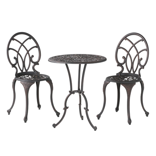 Charleston 3PC Cast Bistro Set