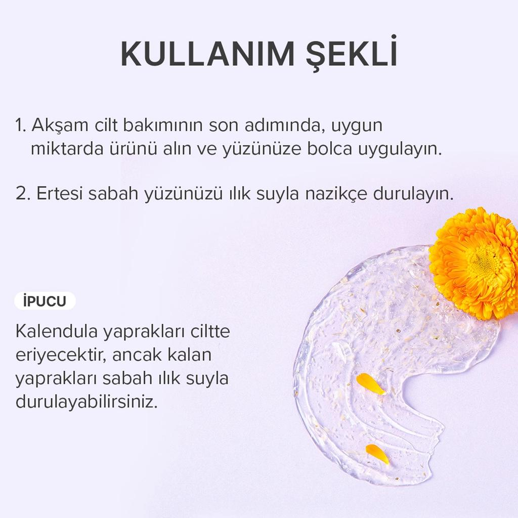 Mary & May Calendula & Peptide Sleeping Mask for Soothing 110g