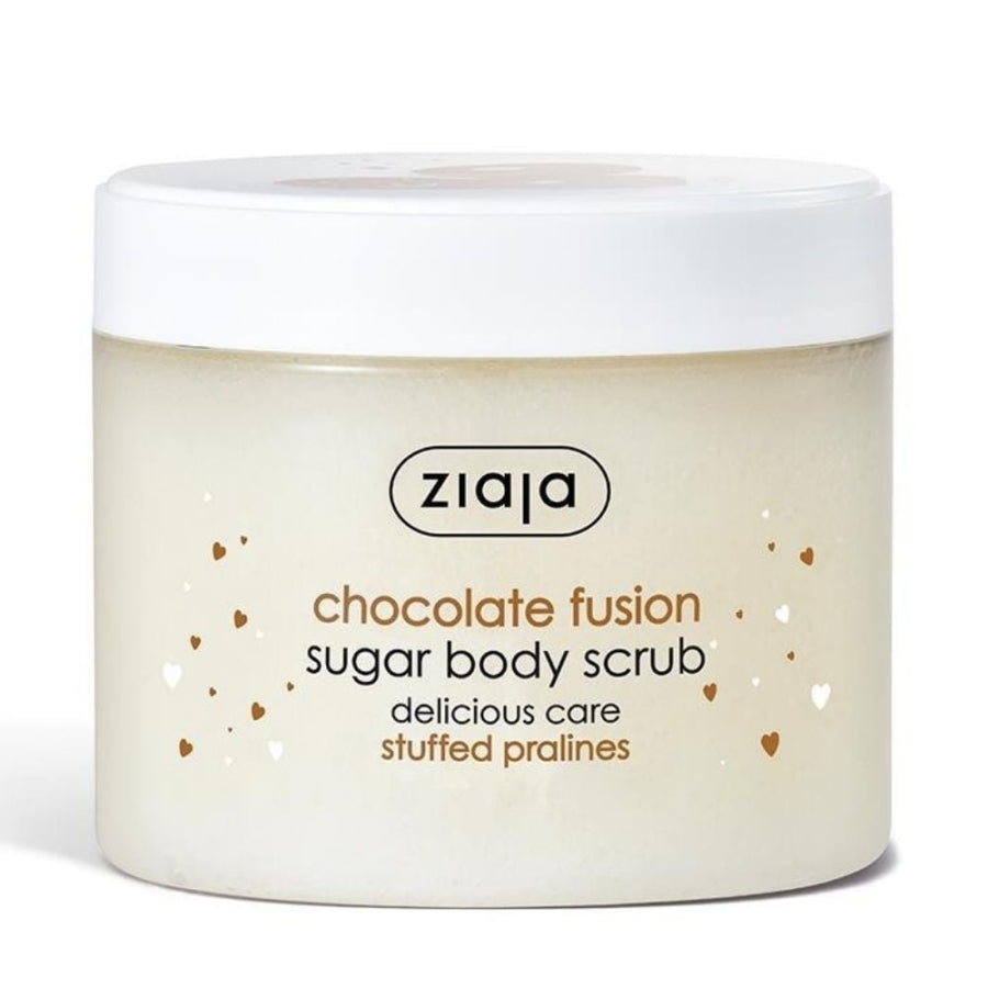 Ziaja Chocolate Body Scrub Smoothing Exfoliator 300ml