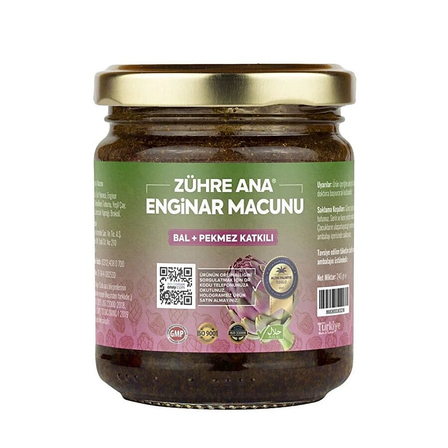 Zuhre Ana Artichoke Paste with Honey and Molasses 240g
