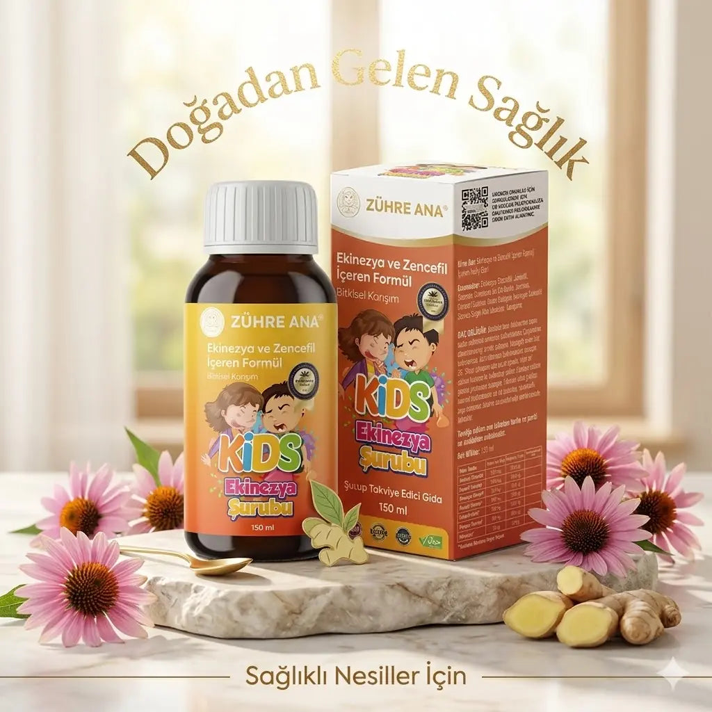 Zuhre Ana Kids Herbal Syrup for Throat Comfort 150 ml