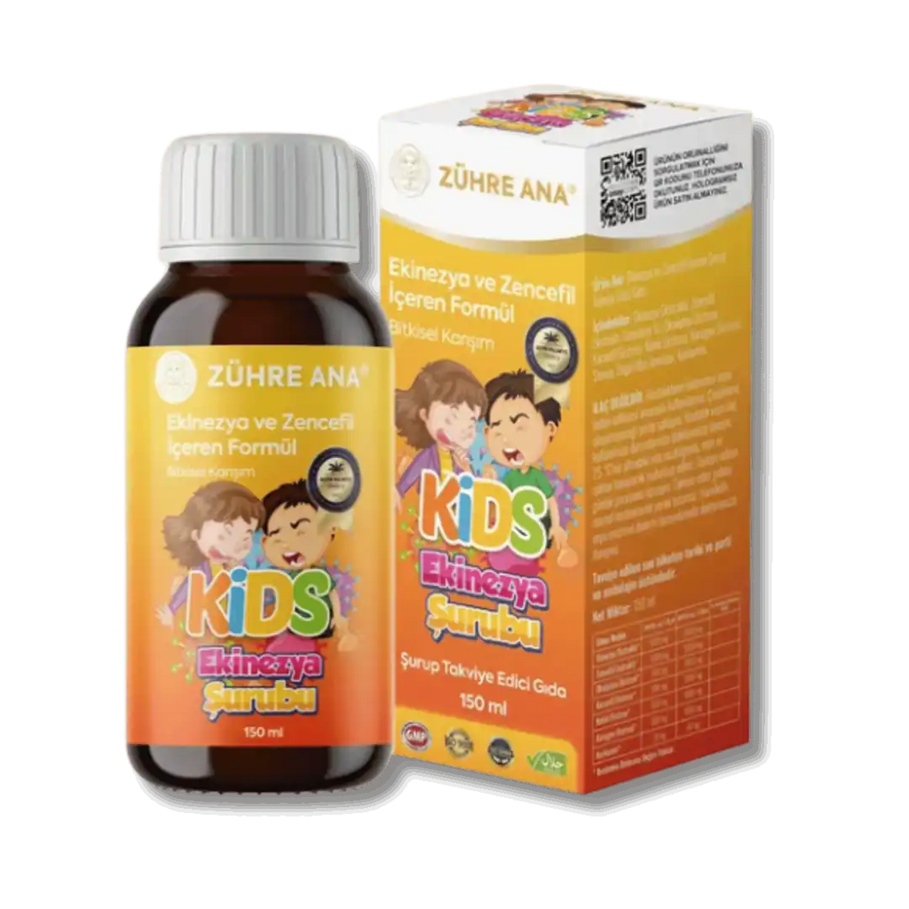 Zuhre Ana Kids Herbal Syrup for Throat Comfort 150 ml